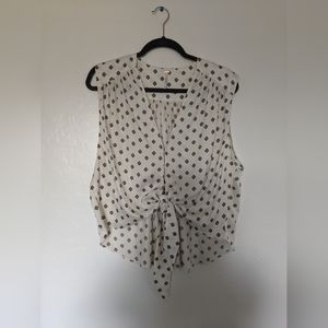 Free People Front Tie High-low top Medium